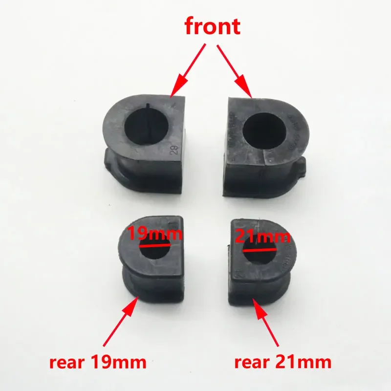 For Toyota Land Cruiser Prado 120 LC120 GRJ120 2003-2009 Car Front Rear Stabilizer Bar Bushing Rubber Sleeve