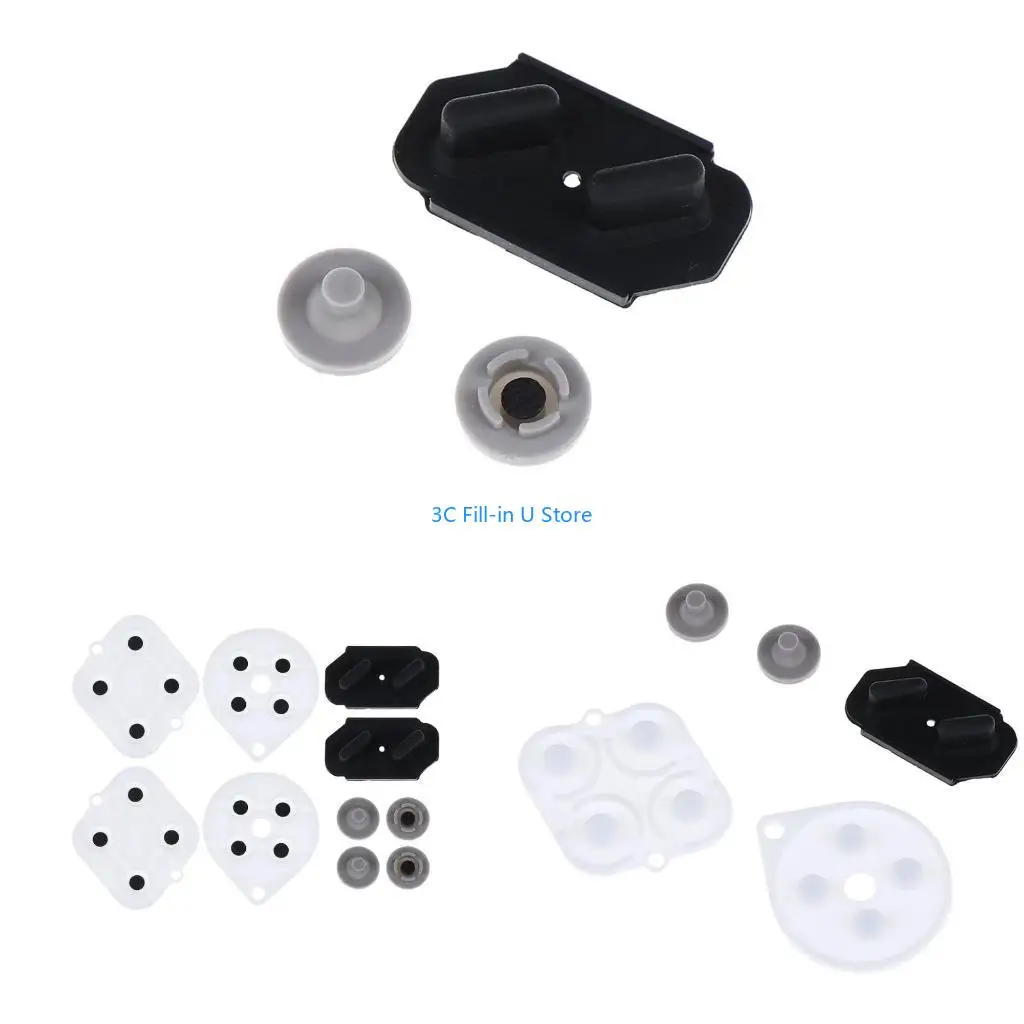 G8TA Leitfähiger Gummi -Pad -Klebstoff Taste Taste Button REPALECYS GAMEPAD