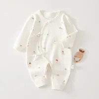 AYNIGIELL High-Quality Newborn Baby Jumpsuit Four Season Cute Children's Jumpsuit 0-6M Cute Baby Girl Male Baby Clothing 5