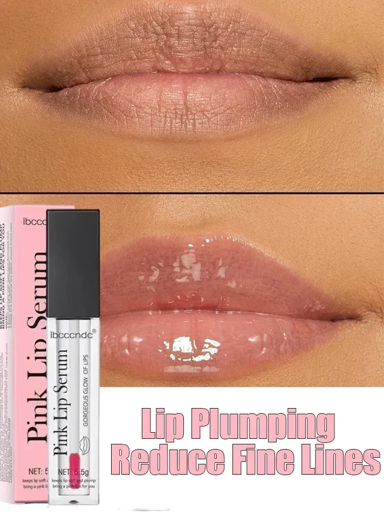 

Lip Plumper Oil Serum Instant Long Lasting Volumising Essence Oil Repair Lip Fine Lines Increases Elasticity Sexy Lip Balm New