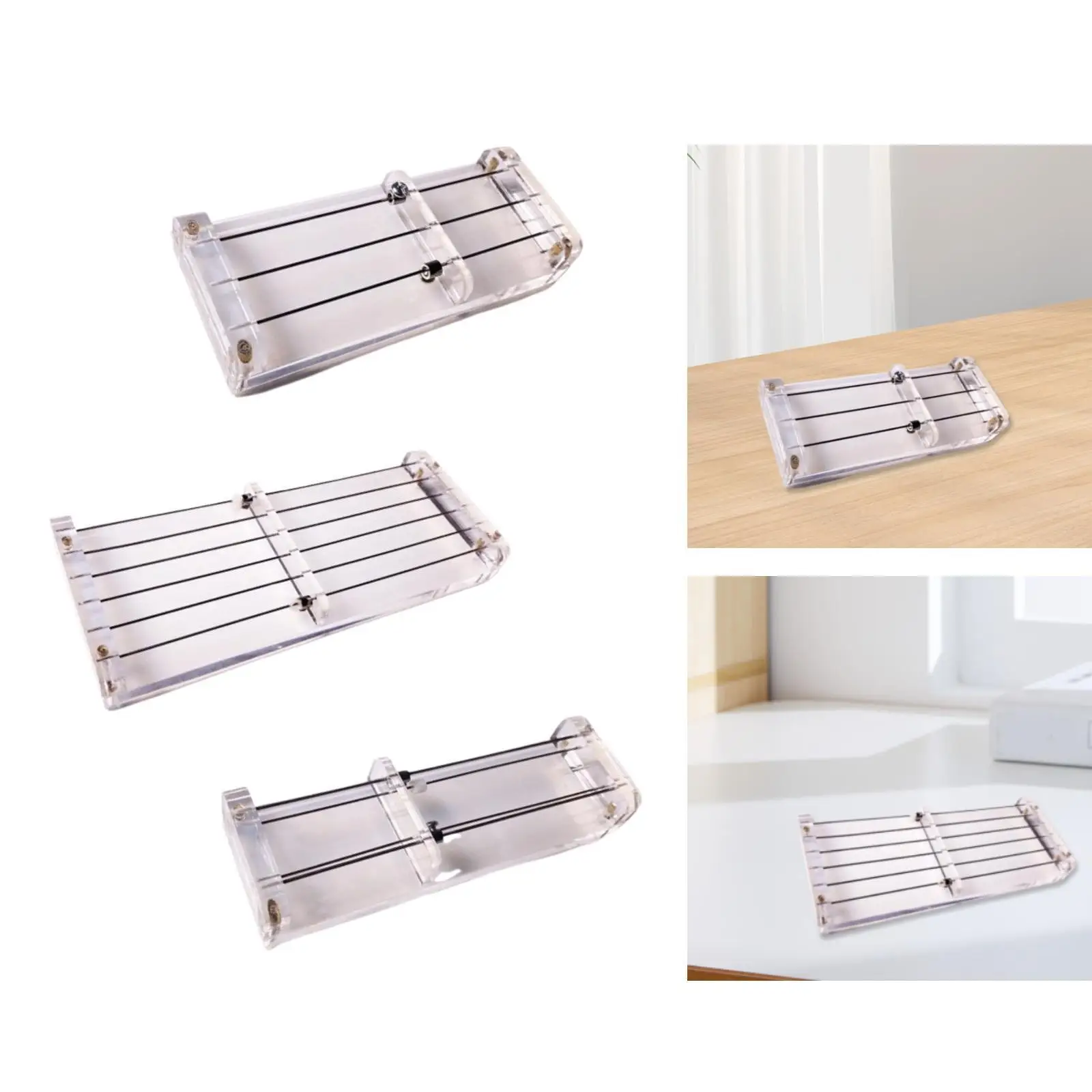 

Wood Bead Polish Board Acrylic Valentine's Day Mother Day Gifts for Wife Craft Accessories Women Reusable Bead Board Holder