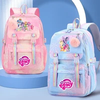 Mochila de gran capacidad My Little Pony, Mochila informal de nailon bonita, Mochila escolar de dibujos animados de Anime, Mochila de viaje para ir al trabajo para chica