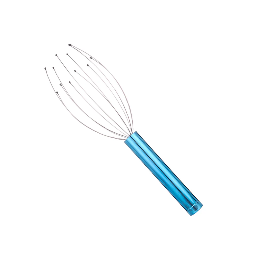

Scalp Massager Tool Electric Handheld Neck Massaging Supplies Metal Durable Stronger Itchy Scalp Long Hair Braids Blood