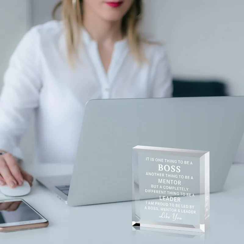 تذكار تقدير Boss - هدية شكرًا لك على القيادة مع أداة التصوير الفوتوغرافي