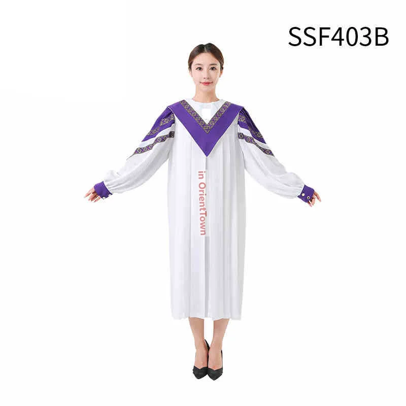 Passen Sie Kleidung an, amerikanische europäische Kirche, zeremonielle Kleidung, lockeres, bequemes, gerades, drapiertes, liturgisches Chorrobenkleid JT017