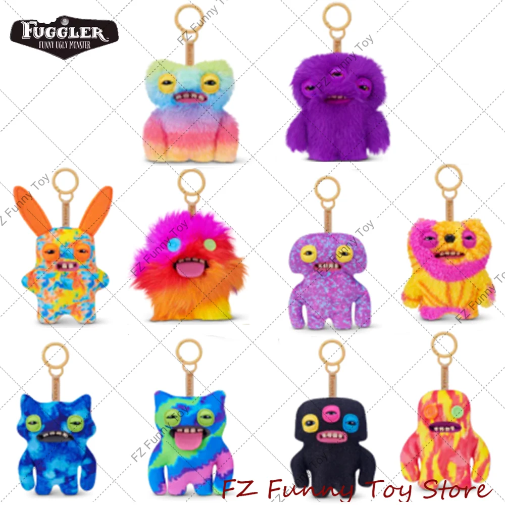 Fuggler Monster Keyper Stofftier Original Neue Fugg Blind Box Plüschtiere Flauschiger Rucksack Weihnachtsdekorationen Puppe Geburtstagsgeschenk