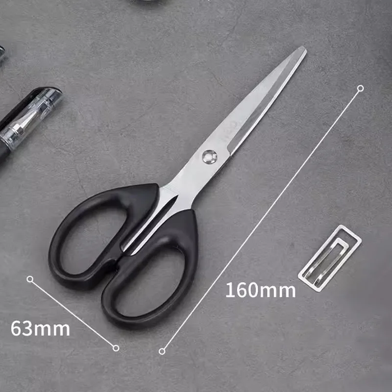 Deli Scissors Sewing Paper Cutting Utility Knife Home Life Office DIY Hand Craft Utility Knife Scissors Tool Supplies