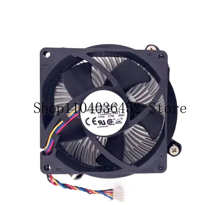 Cooling Fan and Heatsink For Alienware X51 R1 R2 R3 07C20C 7C20C-A01 AFC0812DD-BD87 12VDC 0.75A 0WKGR1 WKGR1 New