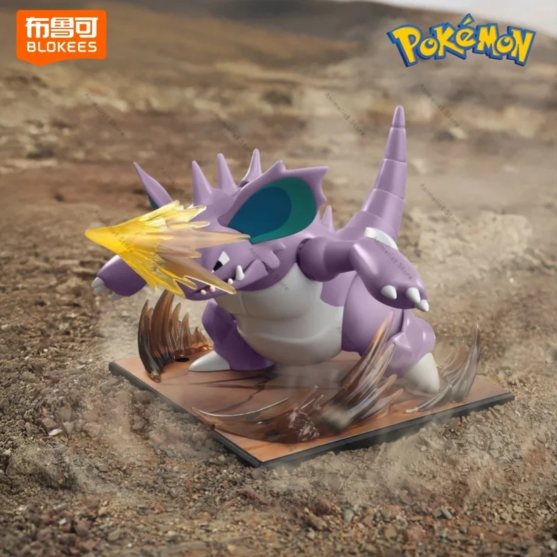 genuine-blokees-pokemon-nidoking-action-figure-assembly-model-kit-fantastics-anime-collectable-toys-gift
