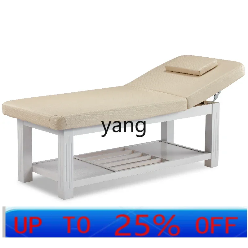 

LMM Facial Bed Beauty Salon Special Solid Wood Massage with Hole Body Massage Bed