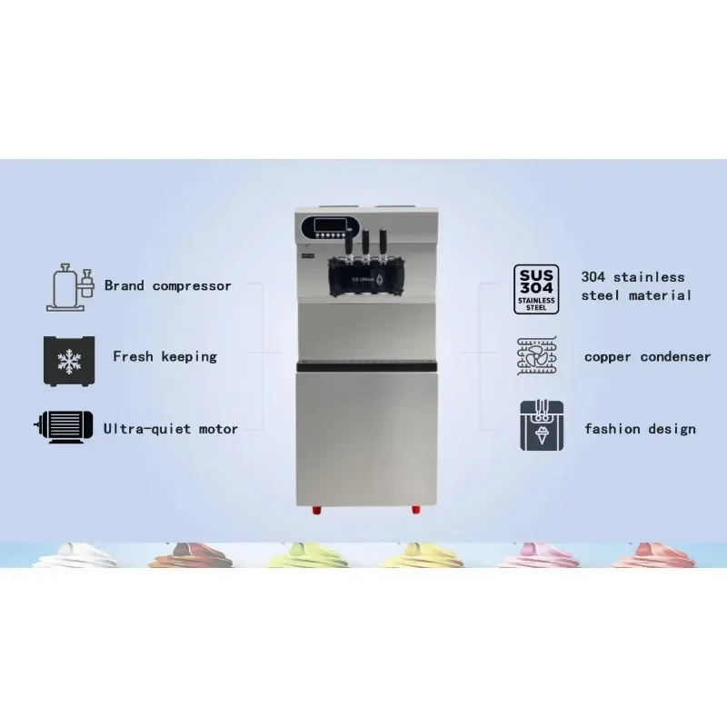 

-производительная автоматическая морозильная камера для напитков и закусок, аксессуары для продуктов, торговый автомат для мороженого, производитель мороженого