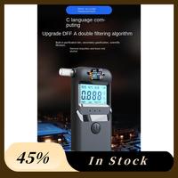 The New Digital Alcohol Tester Professional Alcohol Detector Breathalyzer Police Alcotester LCD Display Drunk Driving Test