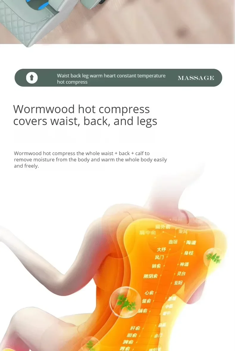 High Quality Full Body No Gravity Massage Chair with Heated Feature for Gift