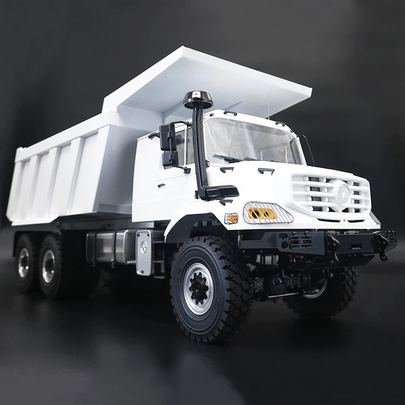 

1/14 RC Truck 6*6 JDM-180 Metal Dump Truck with Differential Lock Off-Road RC Car Model Toy