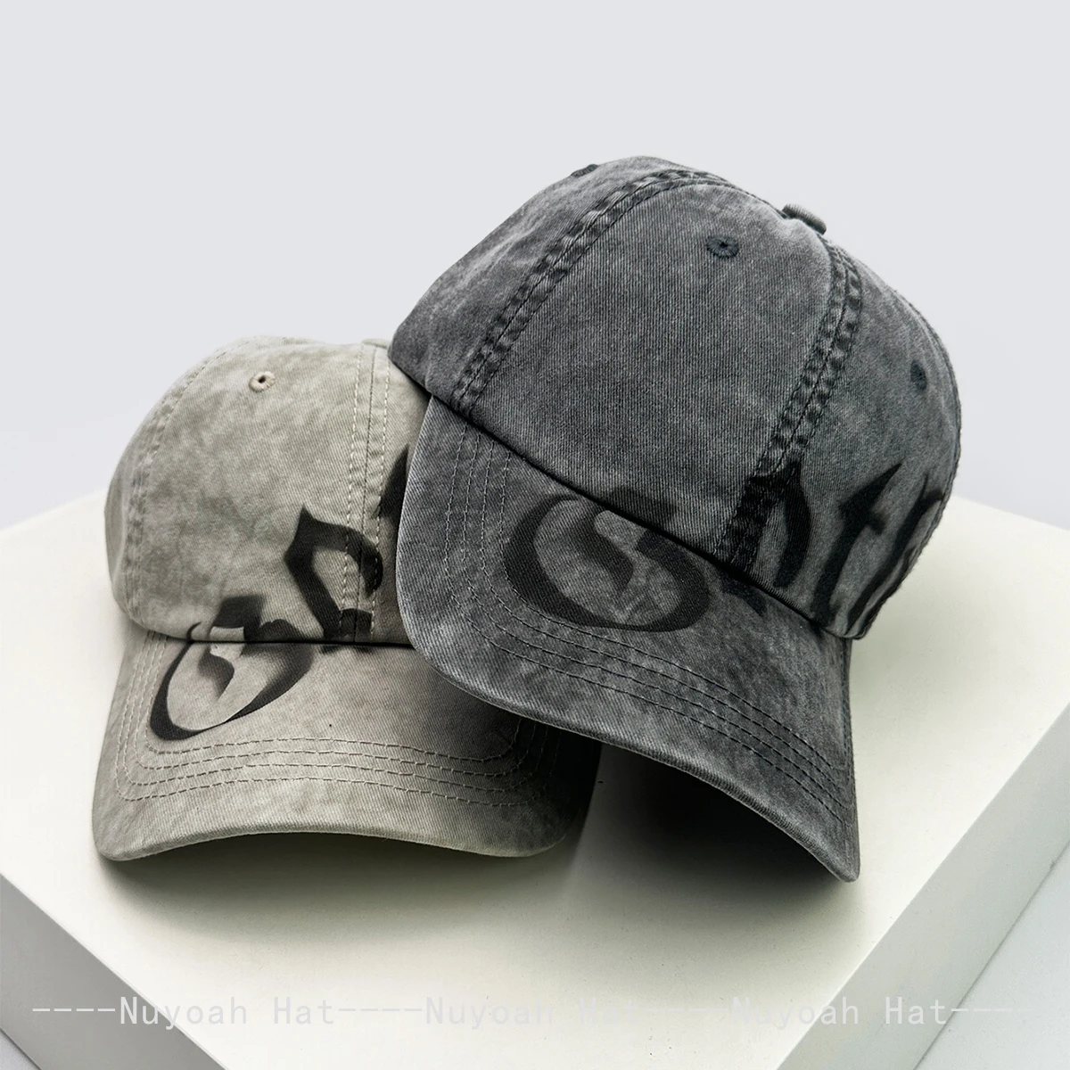 New Unisex Streetwear Sanskrit Graffiti Baseball Hats Sunshade Hand drawn Versatile Sports Fashion Outdoor Personal Peaked Caps