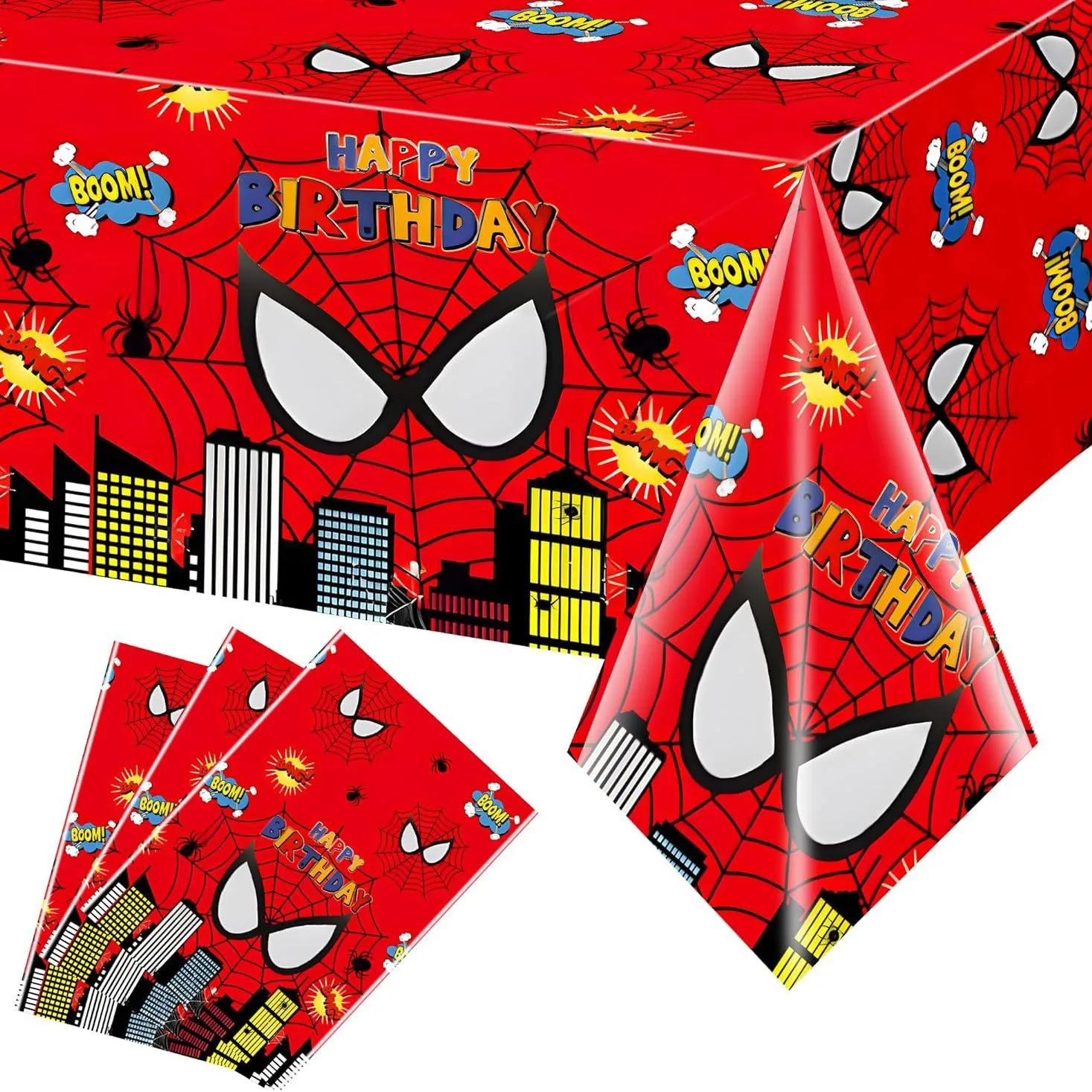 Spiderman Tablecloth for Birthday Tablecloth Superheroes Spiderman Table Cloth Table Cover Baby Shower boy Party Favors Supplies