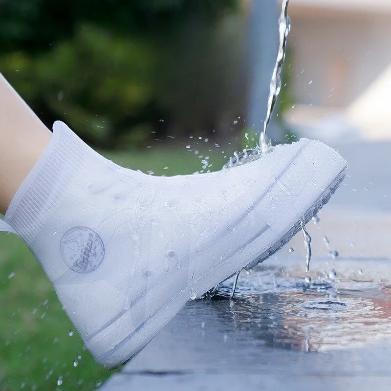 

Водонепроницаемые чехлы для обуви, силиконовые защитные накладки от дождя для мужчин и женщин, многоразовые пылезащитные чехлы для обуви в дождливую погоду.