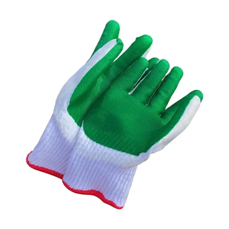 

Work Gloves For Construction Rubber Coated Working Gloves Breathable Lightweight Non-slip Oil Resistant Garden Gloves For Men