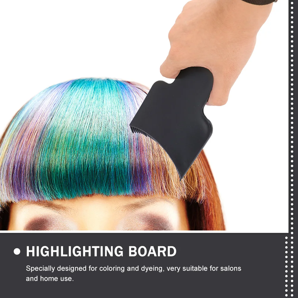 

4 шт., доски для окрашивания волос, изогнутые портативные доски для мелирования, легкие парикмахерские принадлежности для салона, набор инструментов для краски для волос