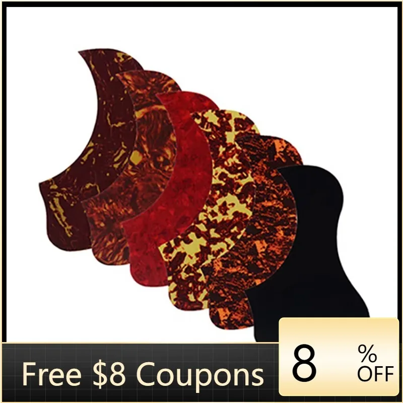 

STLF Wholesale Folk Classical Guitar Guards Sweeping String Protection Stickers Guitar Top Anti-scratch Bird Shaped Guards