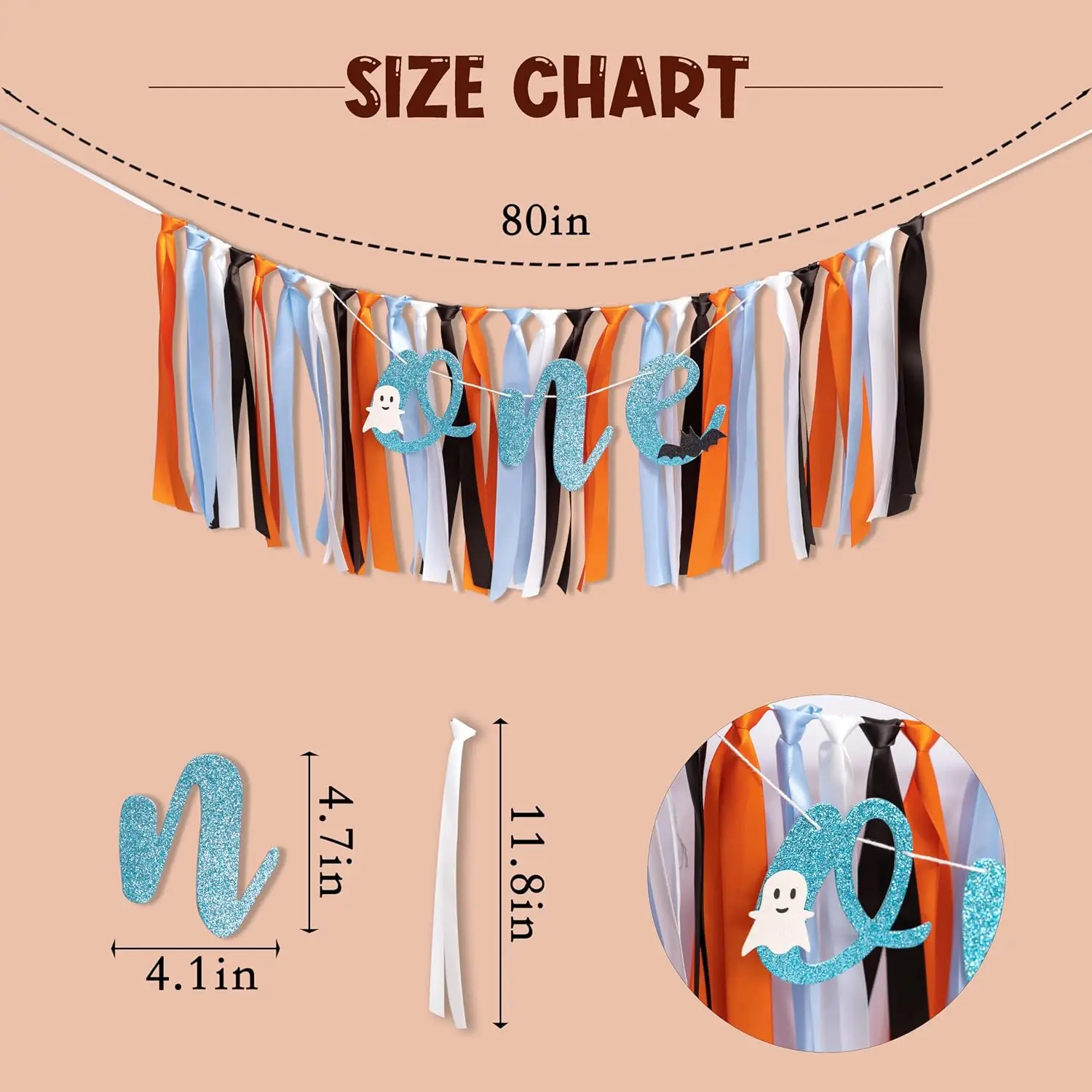 Spooky One High Chair Banner