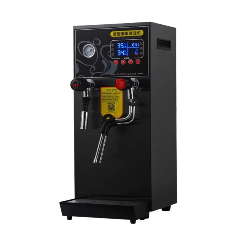 Electric Boiling Water Machine Commercial Milk Frother Steam Boiling Water Dual-purpose Machine Milk Foam Machine 12L
