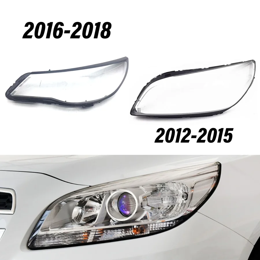 

1Pc Clear Headlight Cover Shade Headlamp Shell Front Lampshade Lamp Lens Glass For Chevrolet Malibu 2012-2015 2016-2018