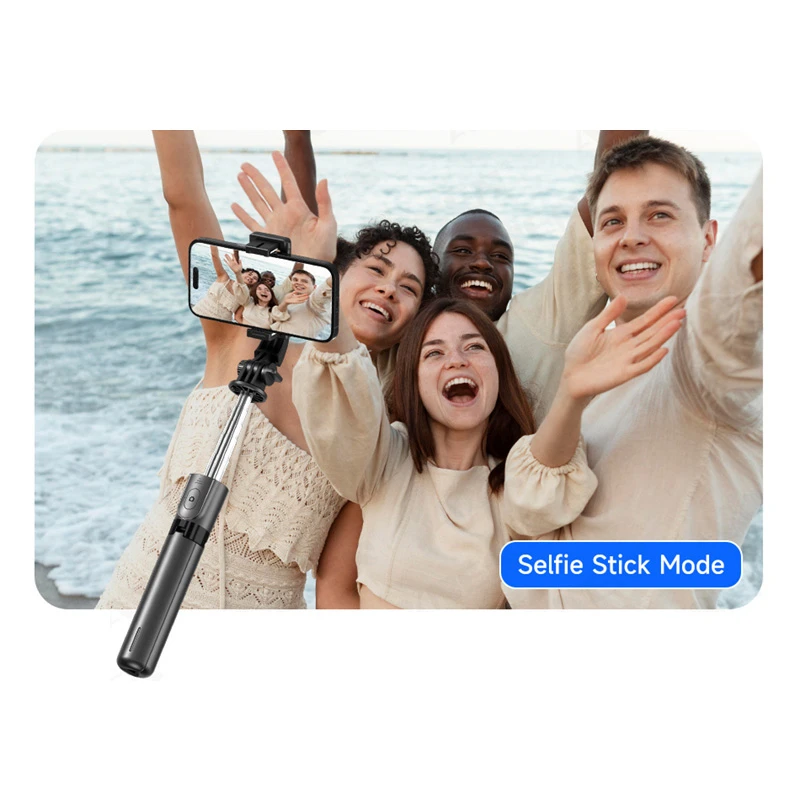 Xiaomi Teléfono Móvil Selfie Stick Trípode Detachable Bluetooth Remoto 360 °   Soporte universal de luz de relleno de poste extensible de rotación
