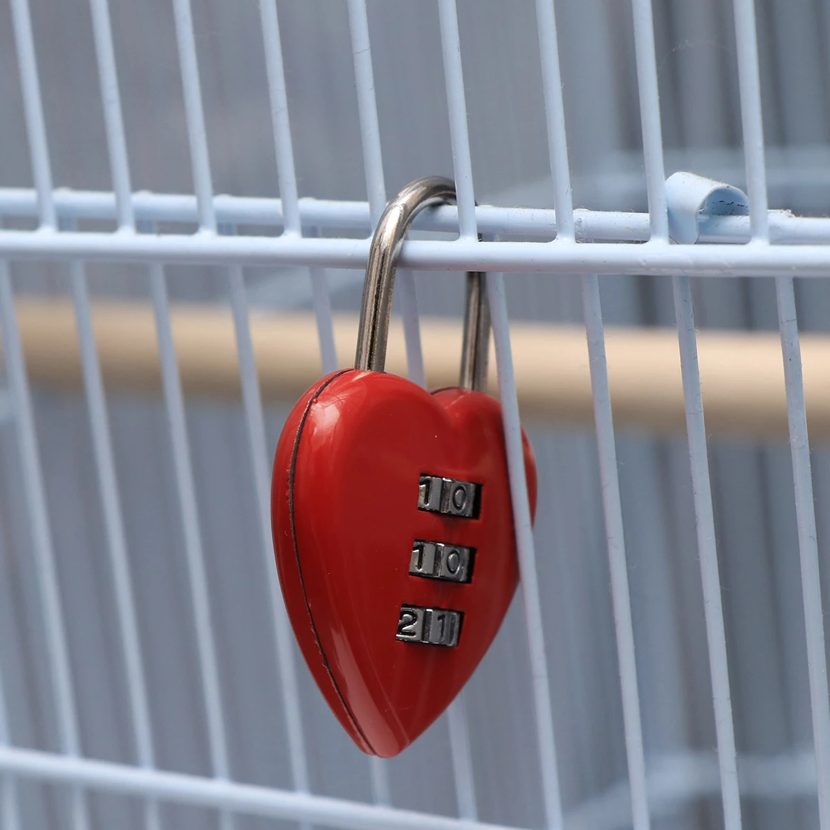 

Heart Shaped Password Locks Resettable Combination Locks For Luggage Gym Locker Durable Compact Security Padlock Sturdy
