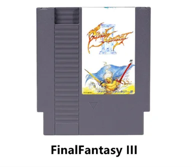 Final Game Fantasy I II III ou I & II & III - 72 pinos 8bit Cartucho de Jogo para NES Console de Vídeo Game (Battery Save)