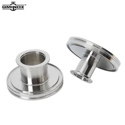 QMINOX ISO-K to KF Reducing Adaptor SS304 KF to ISO-K Straight Adapter  ISO-KF Flange to KF25 Adapter Vacuum ISO Flanges