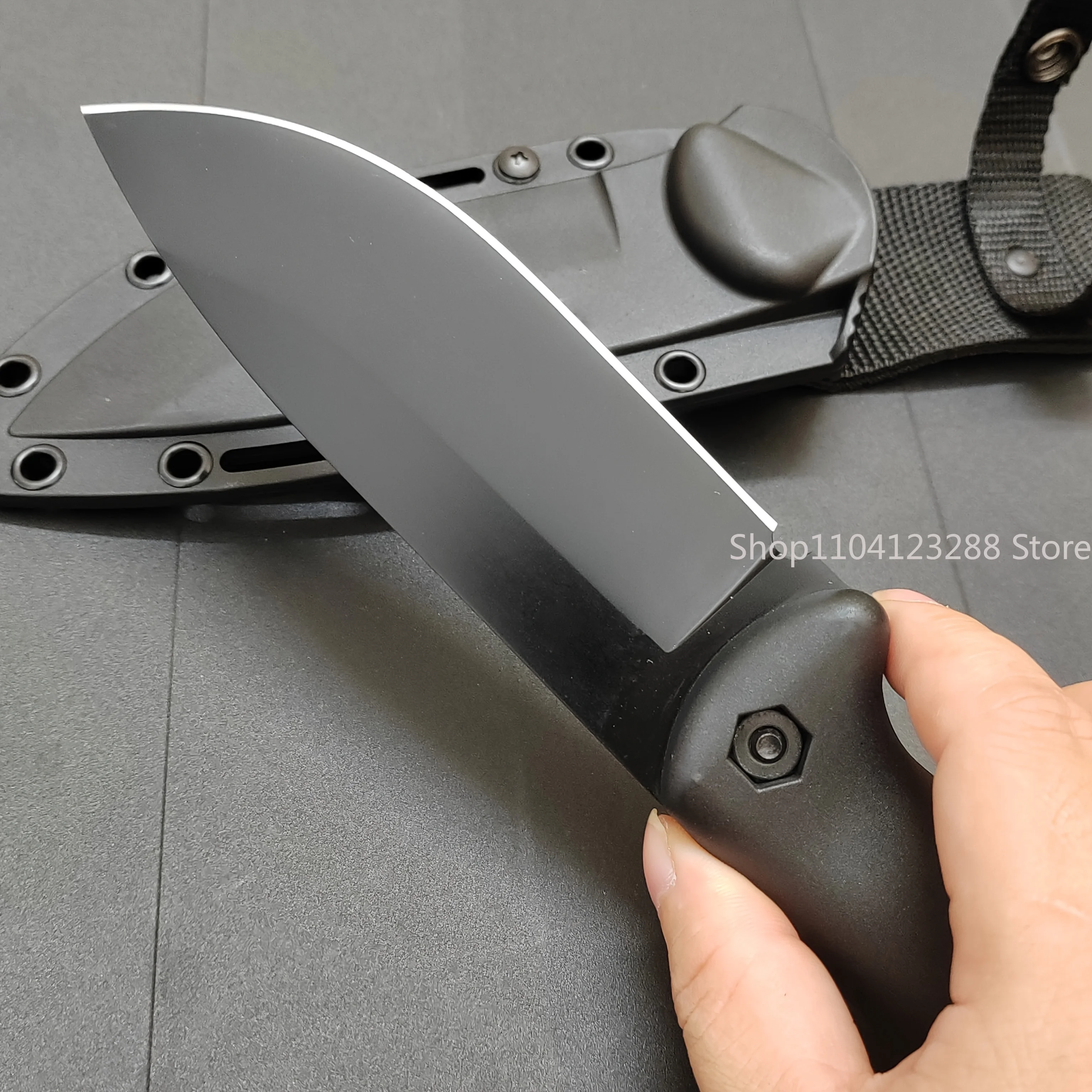 سكين KA-BAR Bk2 سكين ثابت محمول متعدد الأغراض سكين مستقيم للاستخدام الخارجي، أدوات EDC لبقاء الغابة #5