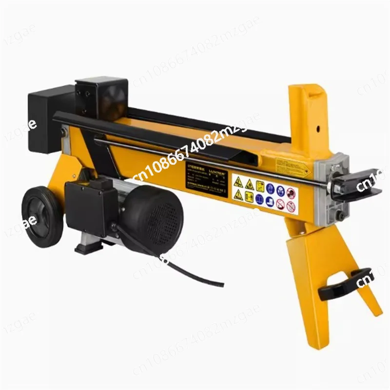 Electric Hydraulic Wood Splitter Fully Automatic Chopping Wood Tools 5/7 Ton Wood Splitting Machine Chopping Length 52cm