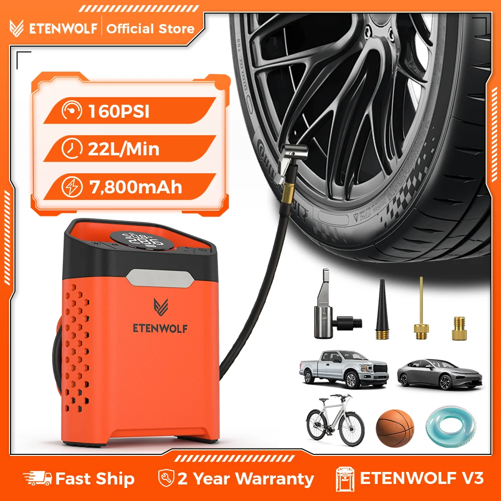 yZ[zETENWOLF [t@[ V3 |[^uԃRvbT[ 160 PSI 100% f[eBTCNԂ̃^CCt[^[ 7800mAh ԃI[goC]ԃ{[p