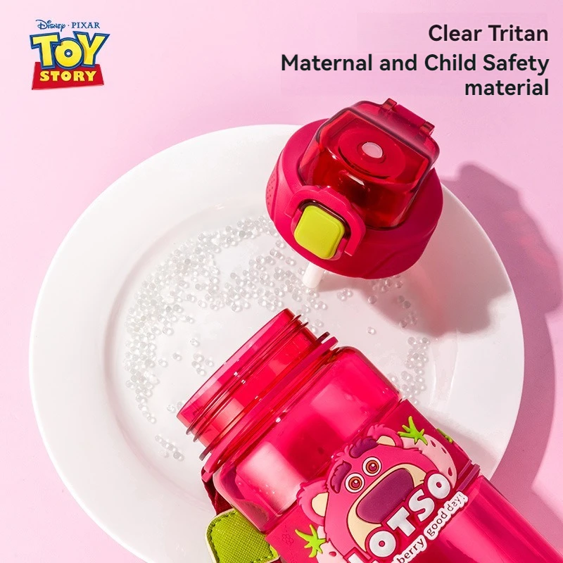 Disney 820ML Kindersportfles Ultralichte BPA-vrije waterbeker Dubbele drinkdop Antisliphandgreep Mouw Jongens Meisjes Waterkoker