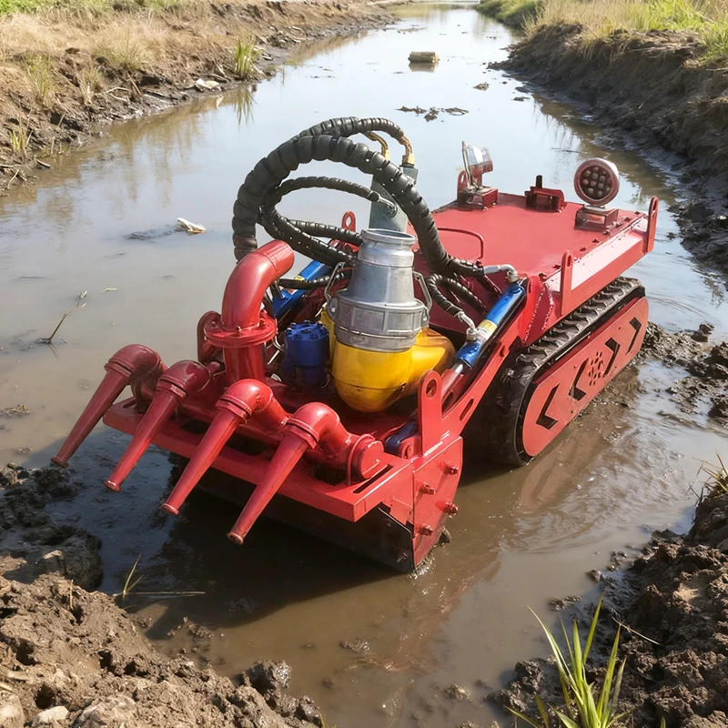 China-Made Modern Water Area Governance High-Efficiency Underwater Dredging Robot Industrial Maintenance Adaptable Pump Motor