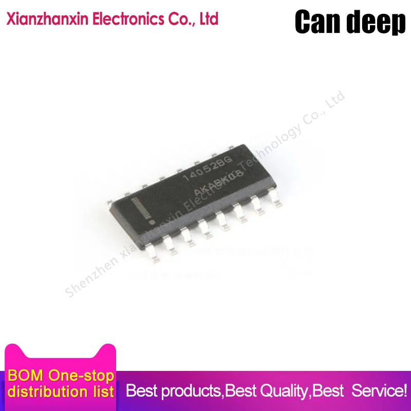 5pcs/lot MC14052BDR2G MC14052  SOIC16 14052BG Logic chip