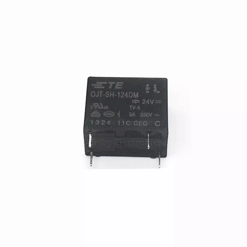 Free Shipping 10PCS/LOT 24VDC 5A 4PIN Relay OJT-SH-124DM