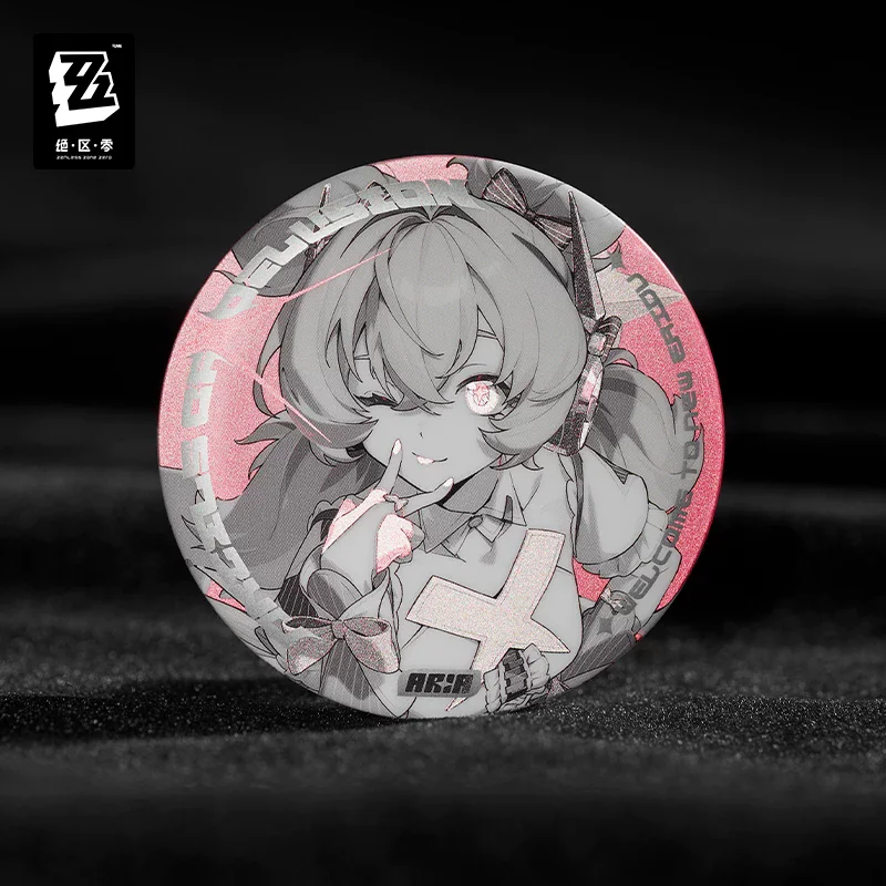 Official Zenless Zone Zero Gaming Merchandise Cartoon Characters Cosplay Sunna Aria Reflection Badge Christmas Gifts