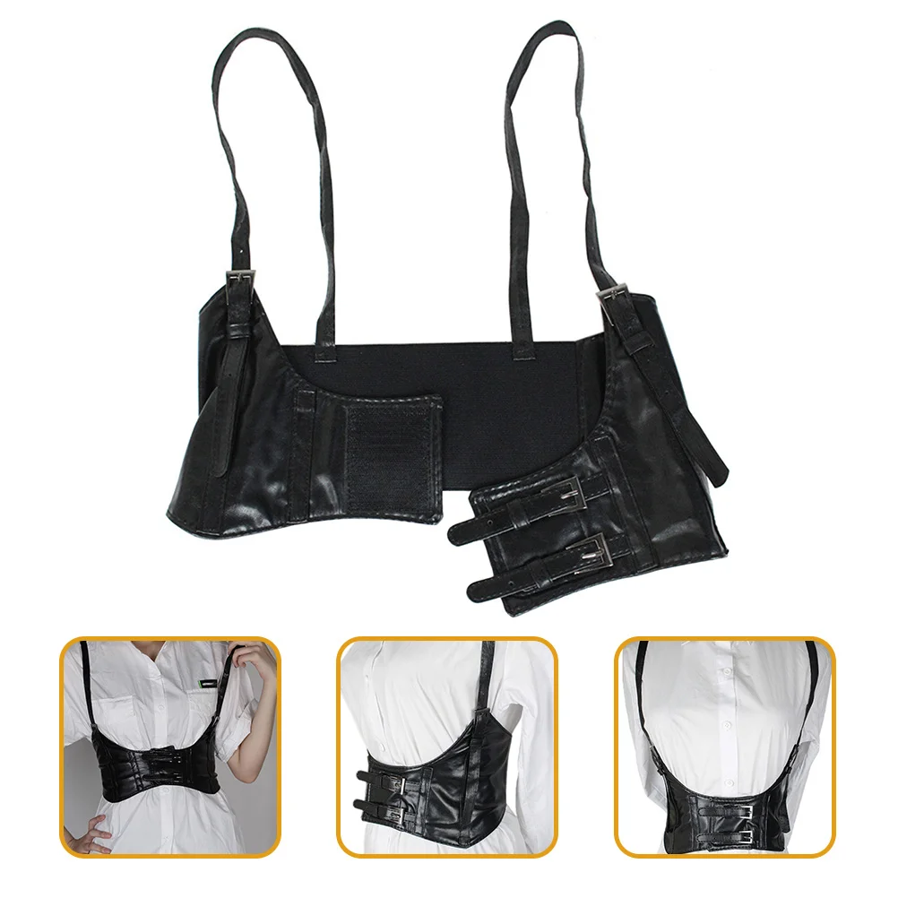 เข็มขัดยีนส์ PU แบบยาว สไตล์พังก์ ปรับได้ เครื่องประดับแฟชั่นโกธิค สายคาดเอวสำหรับงานเทศกาลและปาร์ตี้