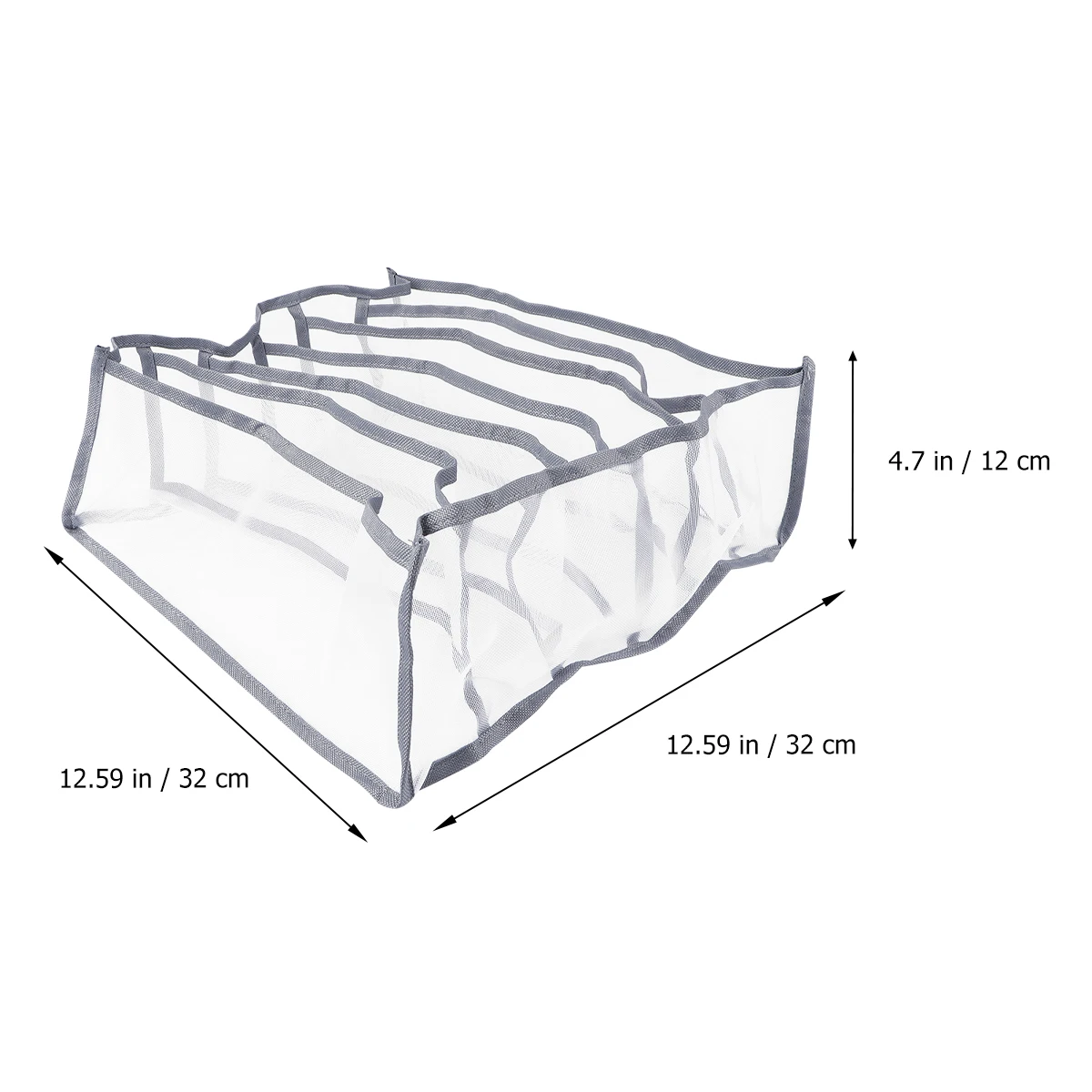 

Organizer Underwear Box Travel Clothes Storage Fabric Separators Organization and