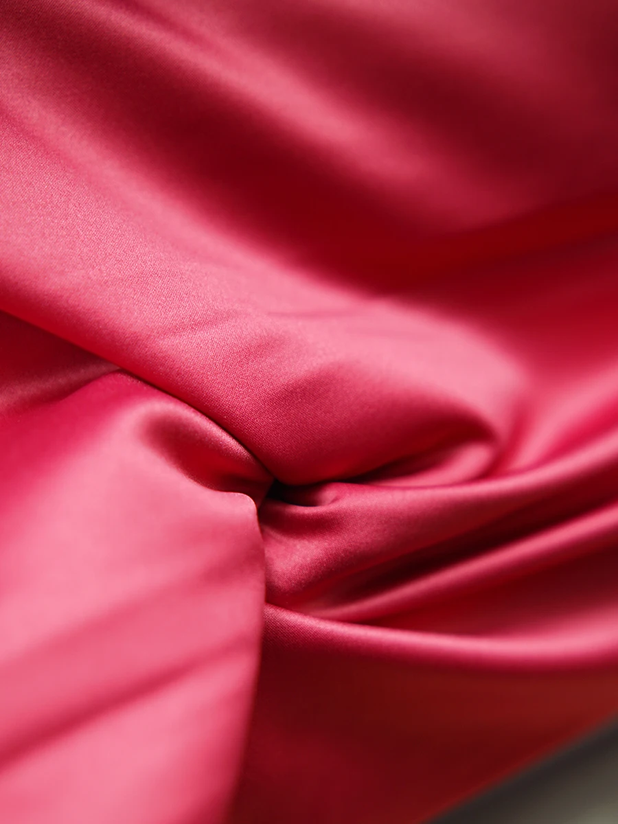 Soft satin fabric drape smooth sewing dress shirt pants evening gown fashionable clothing diy fabric