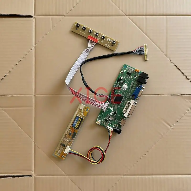 

Комплект платы контроллера экрана для HSD150PX15 HSD150PX16 HSD150PX14 HSD150PX17 DIY VGA DVI HDMI 1024x768 1024*768 30Pin LVDS 1-CCFL