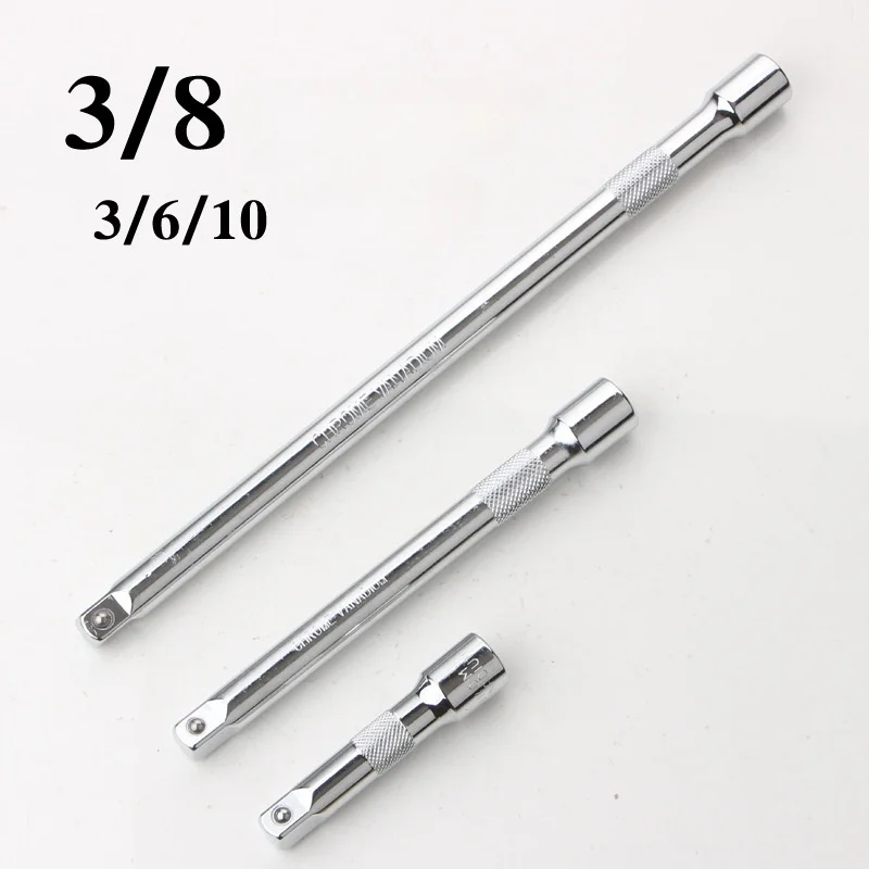 3/8 inch socket head extension rod for ratchet wrench 10mm quick connect torque tool view 2