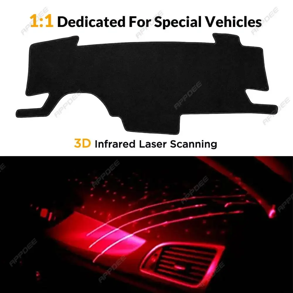 For Nissan Note E-Power E13 2021-2024 Sunshade APPDEE Dashboard Cover Anti-UV Car Dash Mat Non-Slip Carpet Interior Accessories