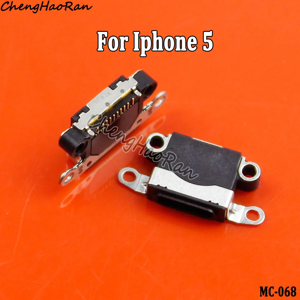 2Pcs Replacement USB Tail Plug Charging Port Port Plug For iPhone 4S 5 6 6S 6sPlus 7 7Plus 8 8SE X 8X USB Power Socket Connector