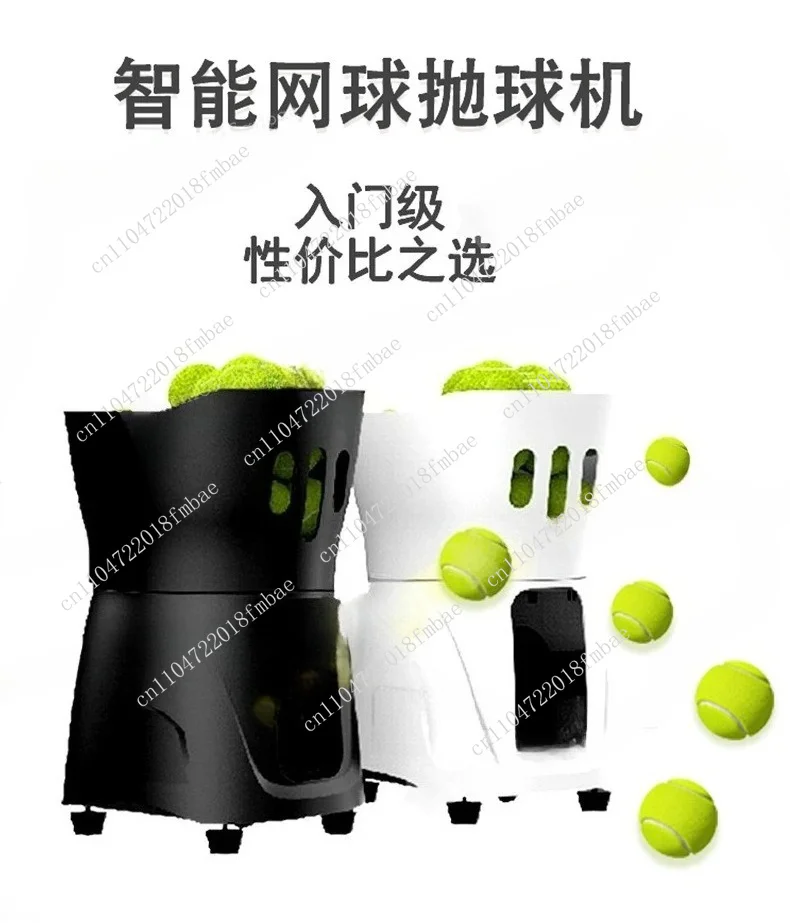 Automatic Tennis Ball Launcher PT-Mini Portable Single Hit Practice Machine for Beginners Accompanying Training(1Pcs )