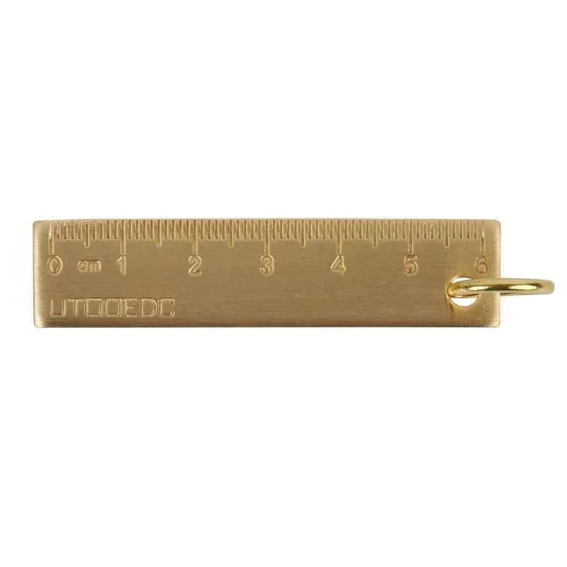 Metal Tape Measure Keychain Stainless Steel Retractable Ruler Key Ring Practical Small Tools Measuring Tools Tape Measure