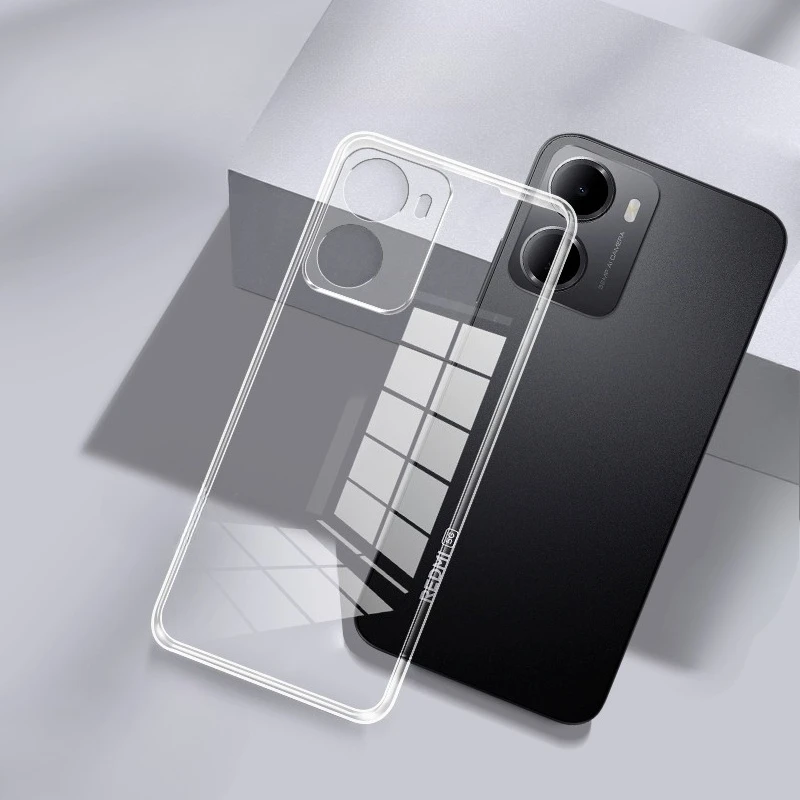 

Phone Case For Redmi R70 R70m 5G Clear Transparent Soft TPU Silicone Cases Back Cover For Redmi R70M Protective Shell