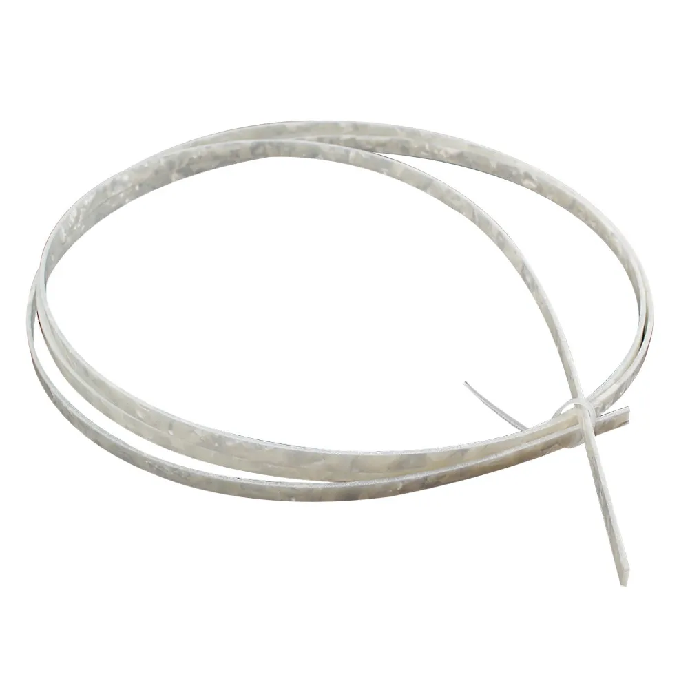 6Mm White Celluloid Guitar Binding Strips Set for Acoustic Classical Guitar Ukulele Mandolin Luthier DIY Body Projects